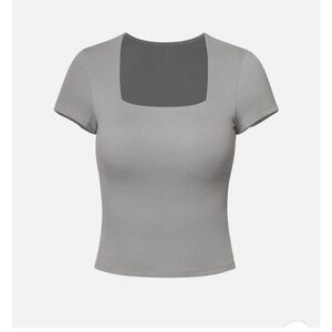 ➡️ NWT OGL Eco-SkinKiss Gray Square Neck Brami Top